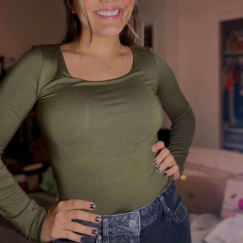 Long sleeve one piece